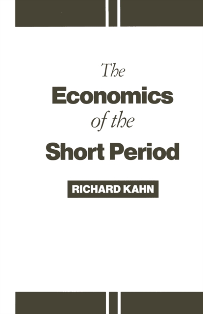 The Economics of the Short Period, PDF eBook