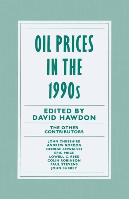 Oil Prices in the 1990s, PDF eBook