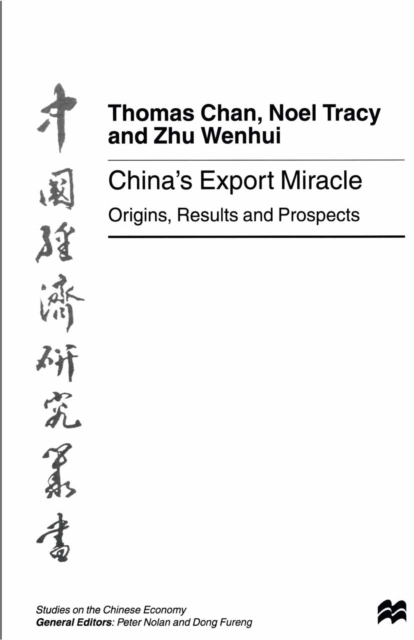 China's Export Miracle : Origins, Results and Prospects, PDF eBook