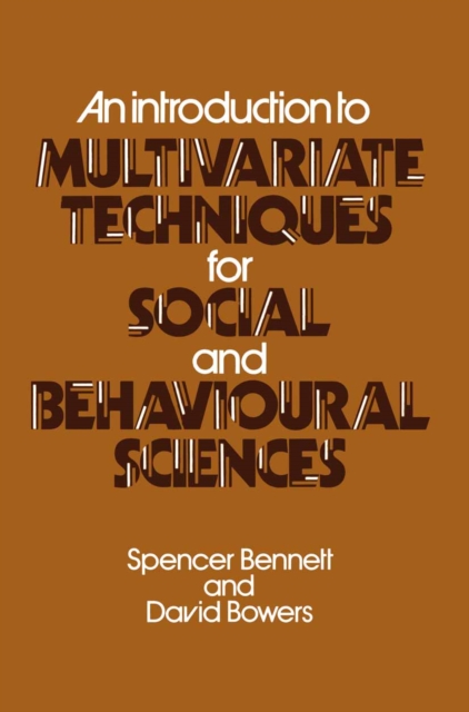 An Introduction to Multivariate Techniques for Social and Behavioural Sciences, PDF eBook