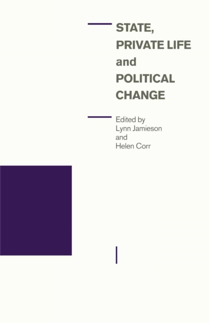 State  Private Life And Political Change, PDF eBook