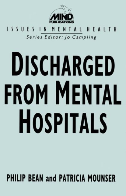 Discharged from Mental Hospitals, PDF eBook