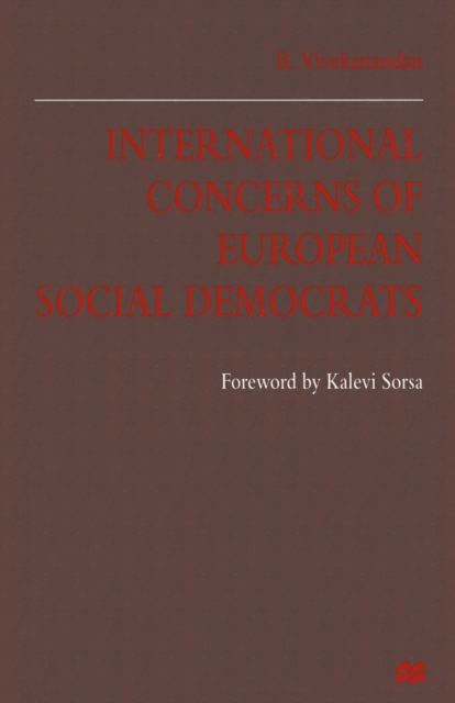 International Concerns of European Social Democrats, PDF eBook