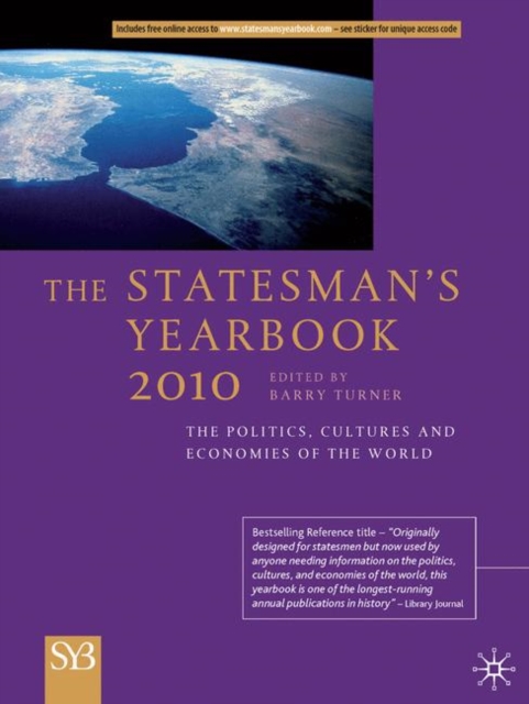 The Statesman's Yearbook 2010 : The Politics, Cultures and Economies of the World, PDF eBook