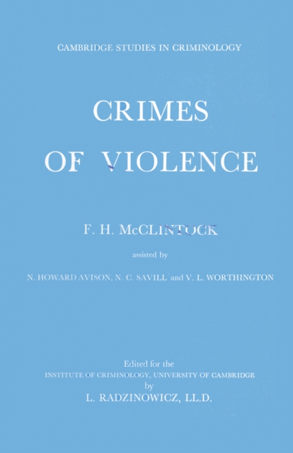 Crimes of Violence, PDF eBook