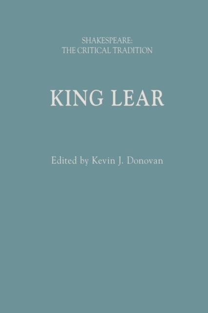 King Lear : Shakespeare: The Critical Tradition, PDF eBook
