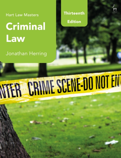 Criminal Law, Paperback / softback Book