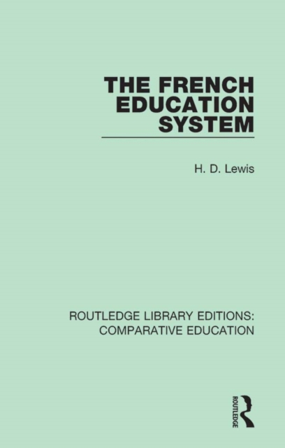 The French Education System, PDF eBook