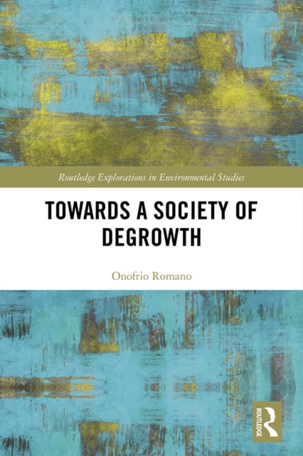Towards a Society of Degrowth, PDF eBook