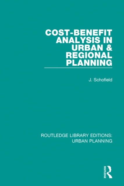 Cost-Benefit Analysis in Urban & Regional Planning, PDF eBook