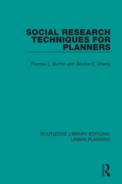 Social Research Techniques for Planners, EPUB eBook
