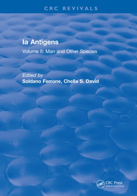 Ia Antigens : Volume II: Man and Other Species, PDF eBook