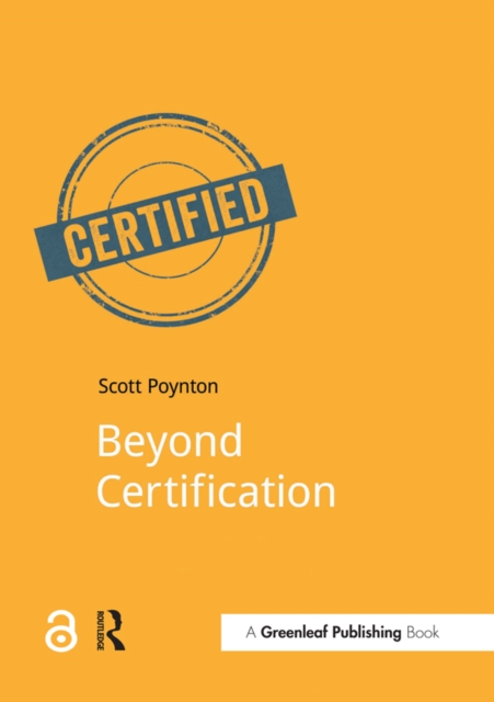 Beyond Certification, PDF eBook