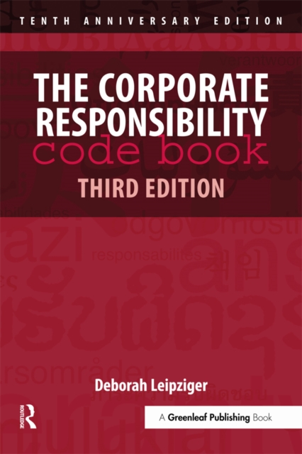 The Corporate Responsibility Code Book, PDF eBook