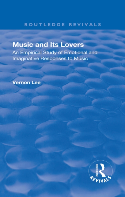 Revival: Music and Its Lovers (1932), PDF eBook