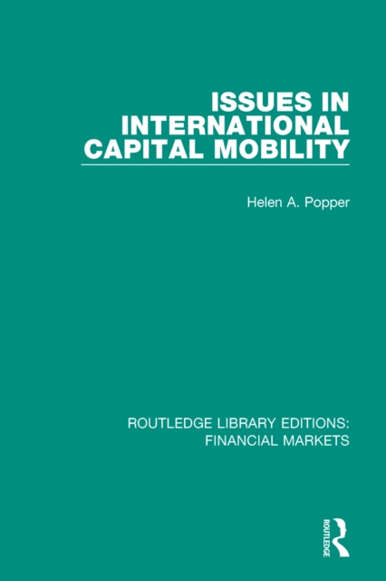 Issues in International Captial Mobility, PDF eBook