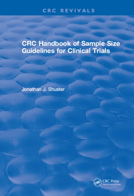 CRC Handbook of Sample Size Guidelines for Clinical Trials, PDF eBook