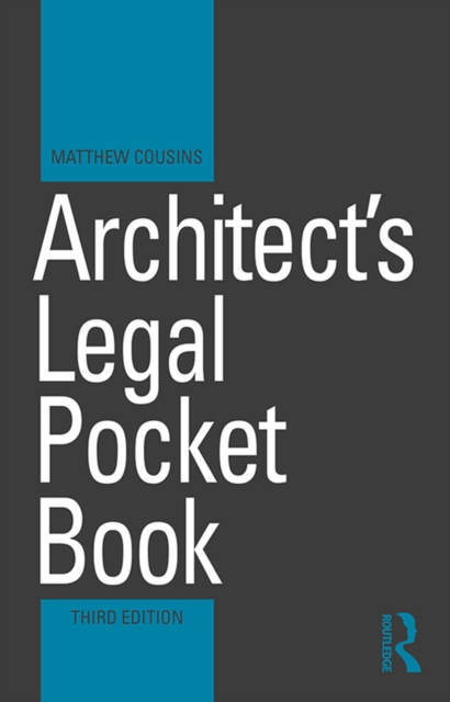 Architect's Legal Pocket Book, PDF eBook