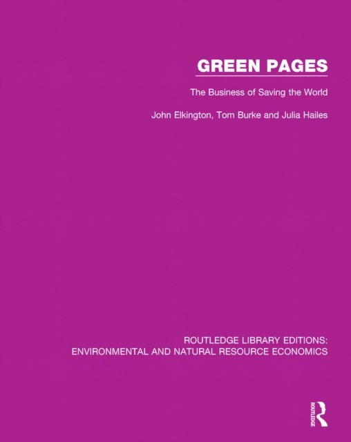 Green Pages : The Business of Saving the World, EPUB eBook