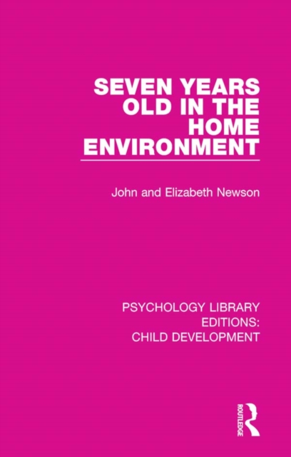 Seven Years Old in the Home Environment, EPUB eBook