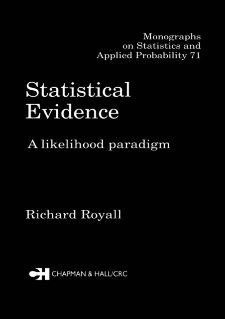 Statistical Evidence : A Likelihood Paradigm, EPUB eBook