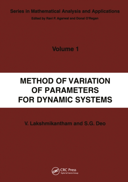 Method of Variation of Parameters for Dynamic Systems, EPUB eBook