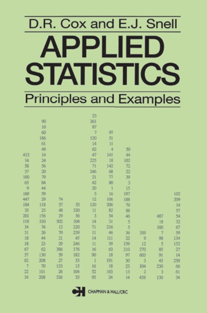 Applied Statistics - Principles and Examples, PDF eBook