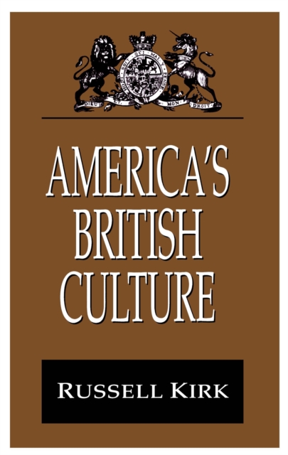 America's British Culture, PDF eBook
