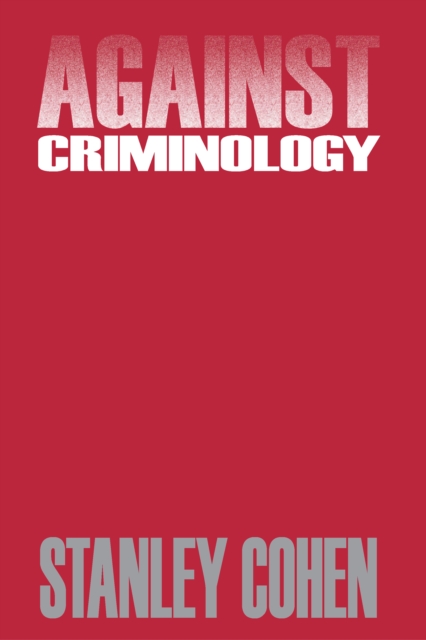 Against Criminology, EPUB eBook