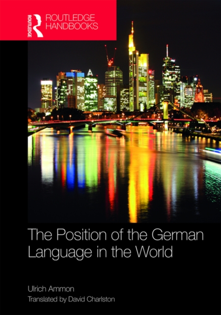 The Position of the German Language in the World, EPUB eBook