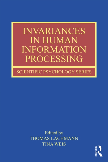 Invariances in Human Information Processing, EPUB eBook