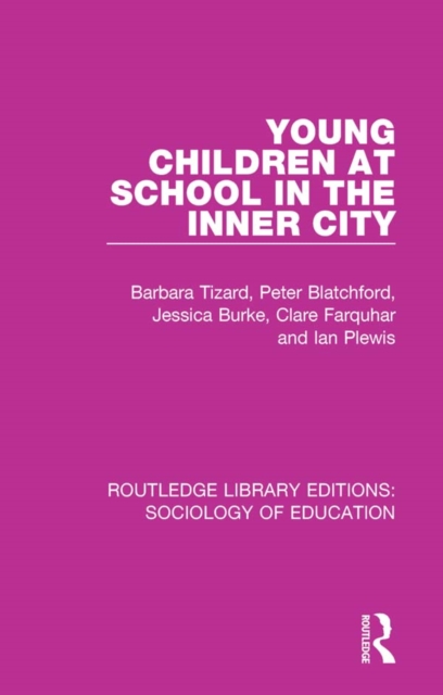 Young Children at School in the Inner City, PDF eBook