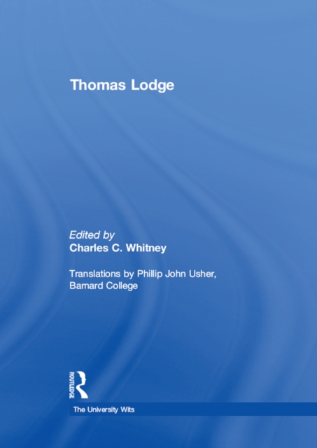 Thomas Lodge, PDF eBook