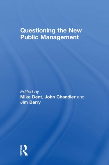 Questioning the New Public Management, EPUB eBook