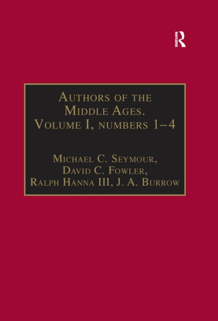 Authors of the Middle Ages. Volume I, Nos 1-4 : English Writers of the Late Middle Ages, EPUB eBook