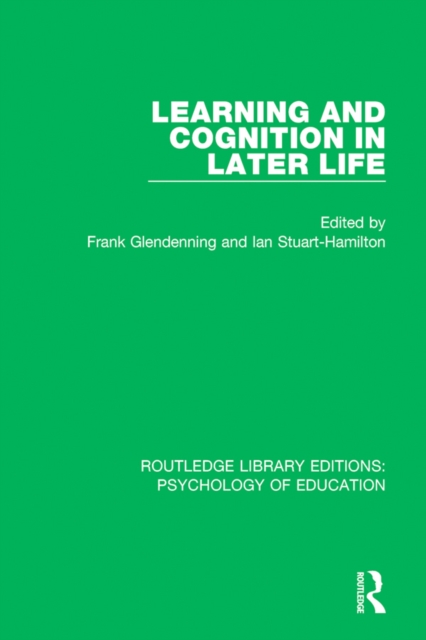Learning and Cognition in Later Life, EPUB eBook