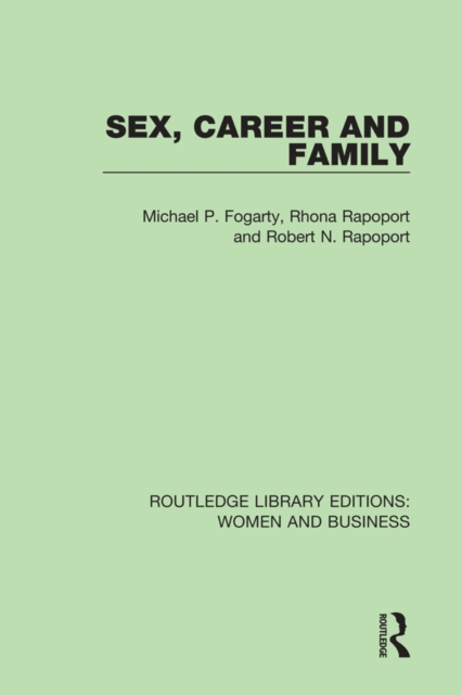 Sex, Career and Family, PDF eBook