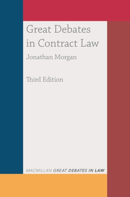 Great Debates in Contract Law, Paperback / softback Book