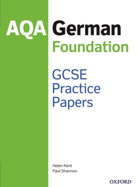 AQA GCSE German Foundation Practice Papers, Multiple-component retail product Book