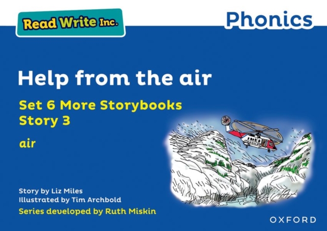 Read Write Inc. Phonics: Blue Set 6A Storybook 3 Help from the air, Paperback / softback Book
