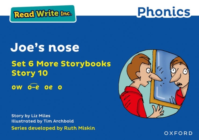Read Write Inc. Phonics: Joe's nose (Blue Set 6A Storybook 10), Paperback / softback Book