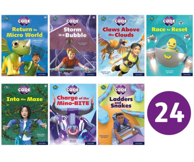 Project X CODE: White and Lime Book Bands, Oxford Levels 10 and 11: Sky Bubble and Maze Craze, Class Pack of 24, Paperback / softback Book