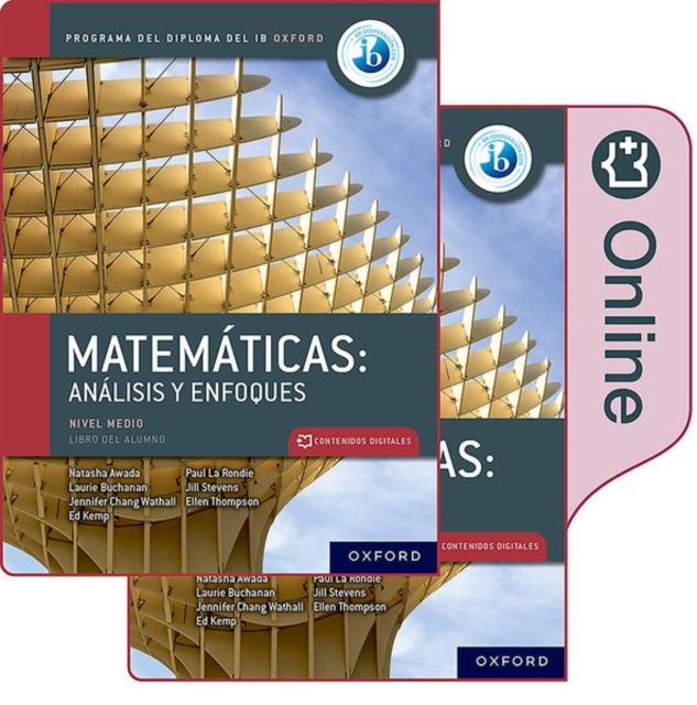 Matematicas IB: Analisis y Enfoques, Nivel Medio, Paquete de Libro Impreso y Digital., Multiple-component retail product Book