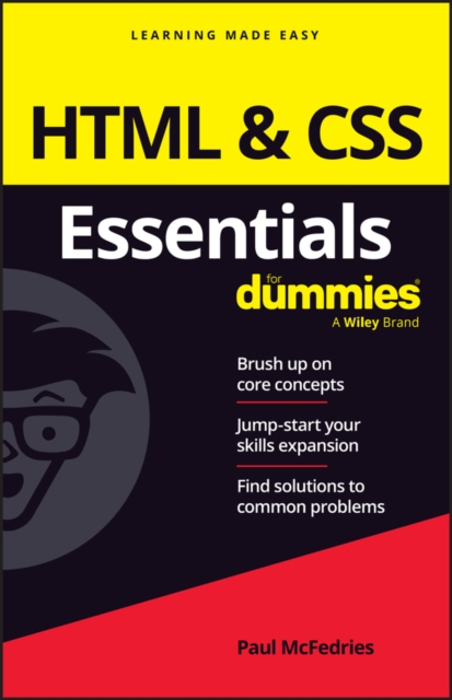 HTML & CSS Essentials For Dummies, Paperback / softback Book