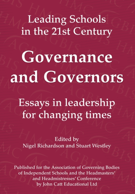 Governance and Governors: Essays in Leadership in Challenging Times, EPUB eBook