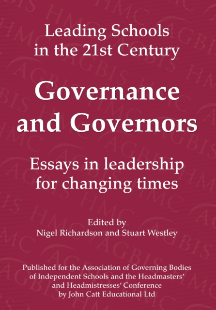 Governance and Governors: Essays in Leadership in Challenging Times, EPUB eBook