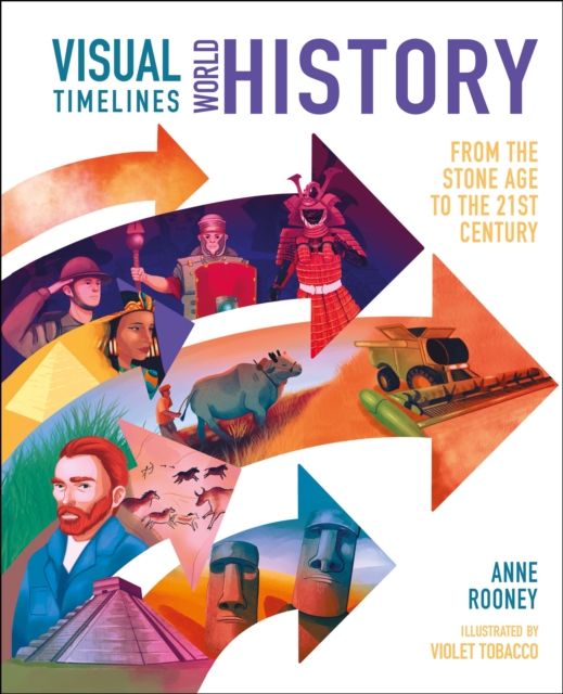 Visual Timelines: World History : From the Stone Age to the 21st Century, Hardback Book