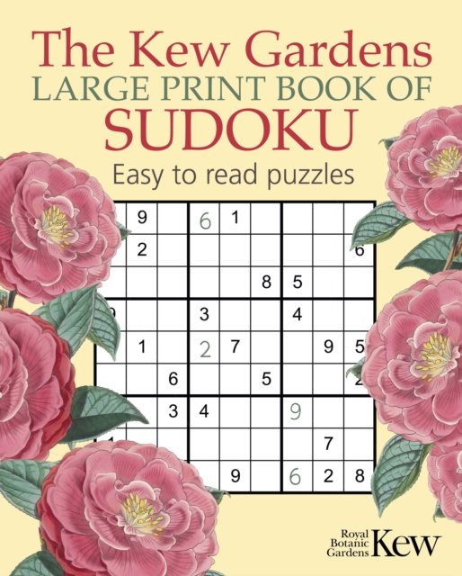 The Kew Gardens Large Print Book of Sudoku, Paperback / softback Book