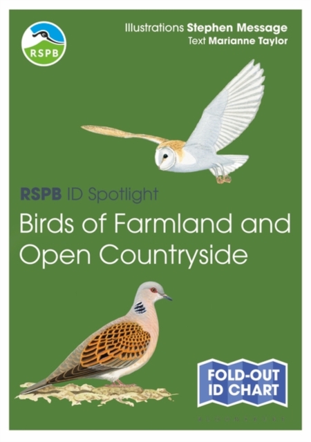 RSPB ID Spotlight - Birds of Farmland and Open Countryside, Fold-out book or chart Book
