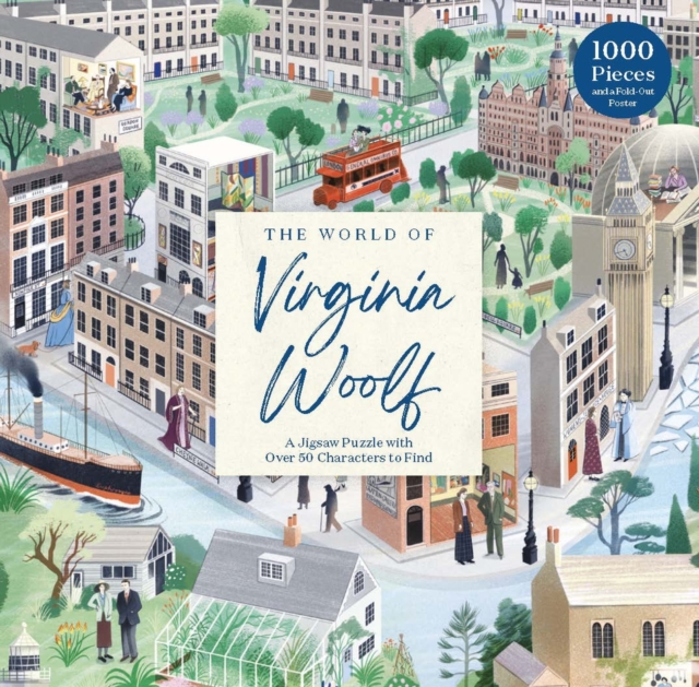 The World of Virginia Woolf : A 1000-piece Jigsaw Puzzle, Game Book
